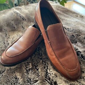 Cole Haan Men's Tan Leather Slip-Ons